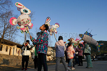 China-anhu-Jahr der Kaninchen-Laternen-Celebration (CN)