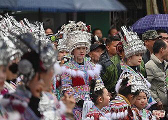 CHINA-GUANGXI-RONGSHUI- BAINIAOYI -TRADITIONAL FESTIVAL (CN)
