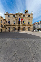 France  Bouches-du-Rhone (13) Arles  City hall