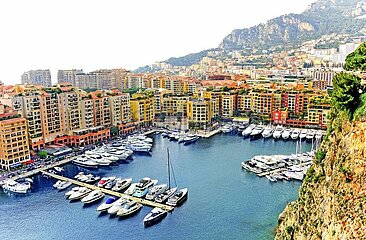Port Hercule in Monte Carlo