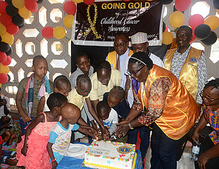 Uganda-Kampala-International Childhood Cancer Day