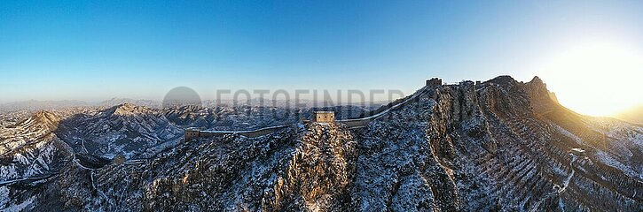 China-Beijing-Ur-Wall-Snow-Landschaft (CN)