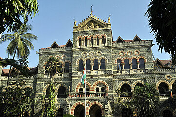 INDIA. MAHARASTHRA. MUMBAI ( BOMBAY) THE CENTRAL POLICE STATION BUILDING