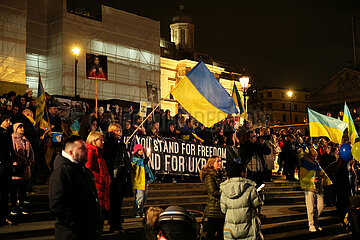 1 year war: United For Ukraine Vigil