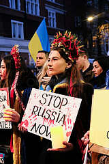 Ukraine War: 'Heartbroken but Unbroken' vigil in London