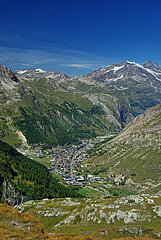 France. Savoie (73) Val d'Isère in summer