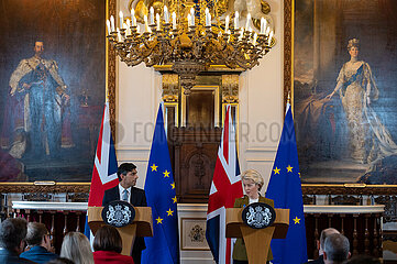 Großbritannien-Windsor-PM-European Commission-Press-Press-Konferenz