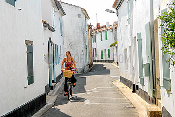 France. Charente-Maritime (17) Ile de Re. Ars-en-Re village