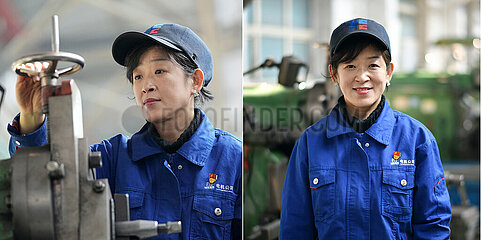 China-Heilongjiang-in-in-Frauen-Tag-Frauen-Arbeiter (CN)