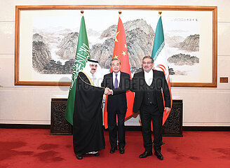 China-Beijing-Wang Yi-Saudi-Arabien-Iran-Talks (CN)