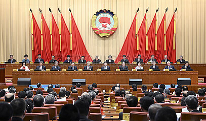 China-Beijing-CPPCC-Sticking Committee-Meeting (CN)