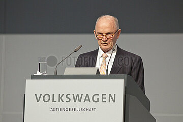 Au?erordentliche Hauptversammlung Volkswagen