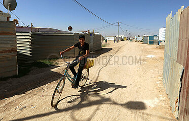 Jordan-Zaatari-Syrer-Flüchtlingslager-tägliches Leben