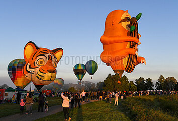 Neuseeland-Hamilton-Hot-Luft-Ballonfestival