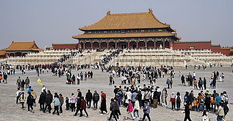 China-Beijing-Palace Museum-Tourismus (CN)