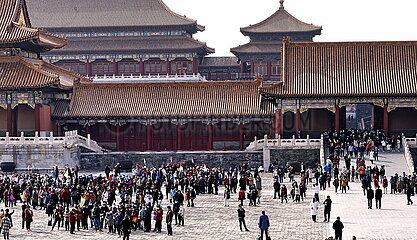China-Beijing-Palace Museum-Tourismus (CN)