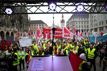 TVöD: 6000 öffentliche Beschäftigte streiken in München