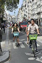 FRANCE. PARIS (75) 12 TH DISTRICT. FAUBOURG SAINT-ANTOINE. NEW BICYCLE PASS