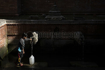 Nepal-Lalitpur-World Water Day