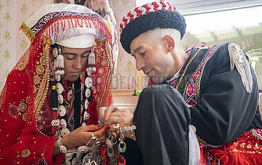 China-Xinjiang-Taxkorgan-Traditionaler Hochzeit (CN)