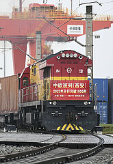 China-Shaanxi-Xi'an-Europe-Freight-Zug (CN)