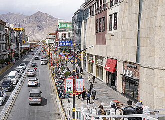 China-Tibet-Lhasa-Globalisierung (CN)