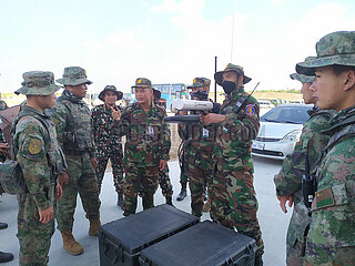Kambodscha-Kampong Chhnang-China-Joint Military Training-Golden Dragon 2023