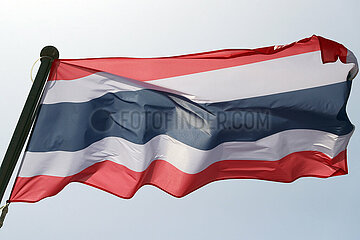 Berlin  Deutschand  Nationalfahne von Thailand