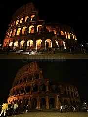 ITALY-ROME-EARTH HOUR