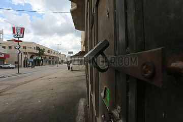 Midost-Nablus-Blockade