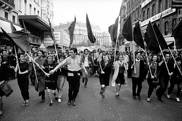 France. Paris (75) Demonstration of the CGT on May 29  1968 from Bastille to Saint-Lazare