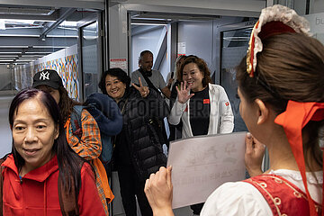 HUNGARY-BUDAPEST-CHINESE TOURISTS-ARRIVAL