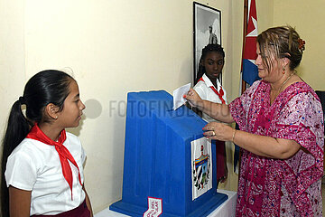 CUBA-HAVANA-NATIONAL ASSEMBLY ELECTION-VOTING