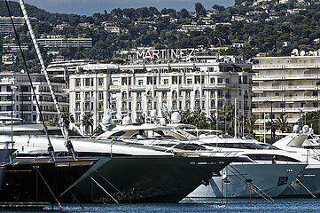 France. Alpes-Maritimes (06)  Cannes. Palace Hotel Martinez