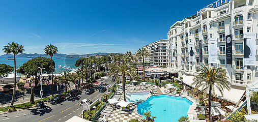 France  Alpes-Maritimes (06) Cannes  Martinez hotel