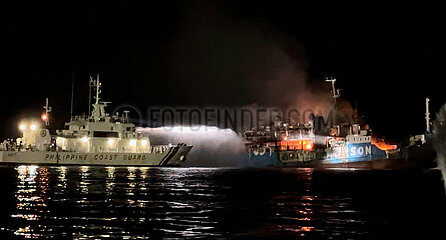 THE PHILIPPINES-BASILAN PROVINCE-FERRY FIRE