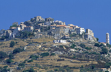 France  Corse du nord 20  Balagne  Sant'Antonino village