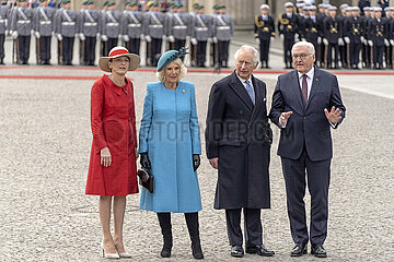 Buedenbender + Camilla + Charles III + Steinmeier