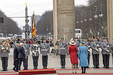 Charles III + Steinmeier + Buedenbender + Camilla