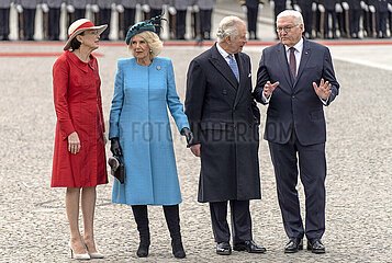 Buedenbender + Camilla + Charles III + Steinmeier