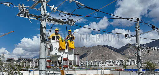 (Intibet) China-Tibet-Lhasa-Stromversorgungswartungsversorgung
