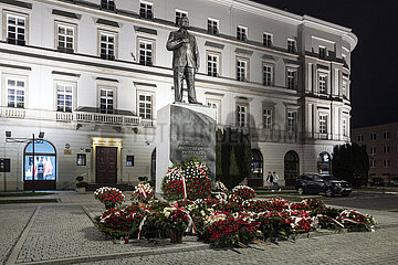 Denkmal Lech Kaczynski