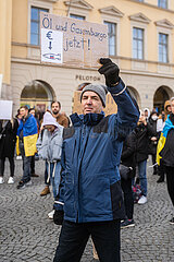 Solidarität mit der Ukraine Demonstration München