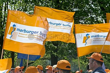 Warnstreik der Hamburger Klinikärzte