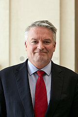 Berlin  Deutschland - OECD-Generalsekretaer Mathias Cormann im Bundesministerium fuer Wirtschaft und Klimaschutz.