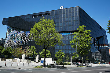 Berlin  Deutschland - Neubau des Axel Springer Verlags in Berlin-Mitte.