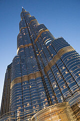 Dubai  Vereinigte Arabische Emirate  Burj Khalifa