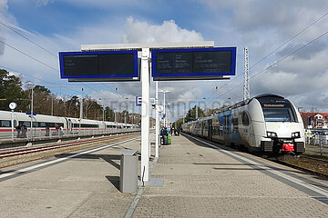 Binz  Deutschland  Bahnhof Ostseebad Binz