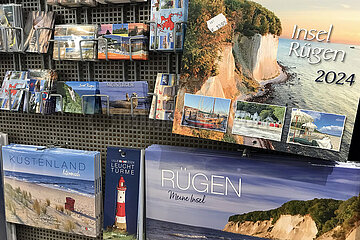 Binz  Deutschland  Ansichtspostkarten und Kalender der Insel Ruegen