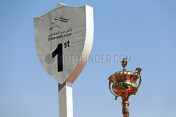 Dubai  the World Cup Trophy